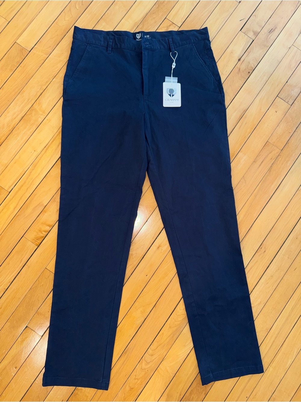 GRAHAM LUXE RICHMOND PANT BLUE 36x32 new nwt golf pants casual